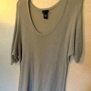 Torrid top size 2. Metallic silver.